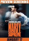 Marty Supreme - Advance Screening
