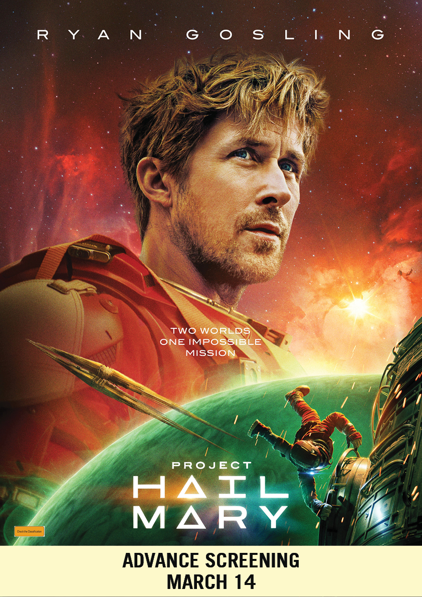 Project Hail Mary - Advance Screening movie poster